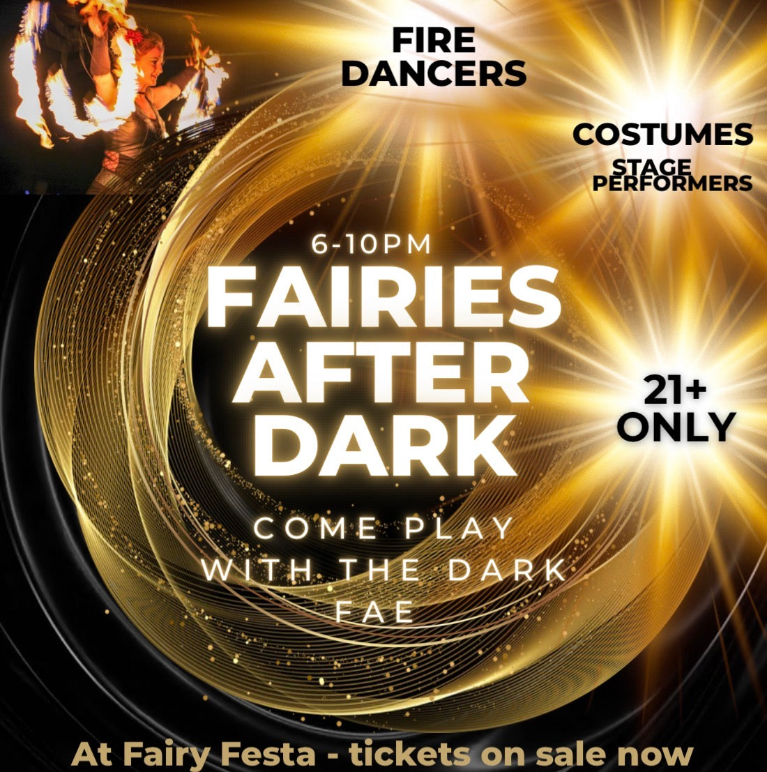 Fairies After Dark Event Ticket 21+ Only