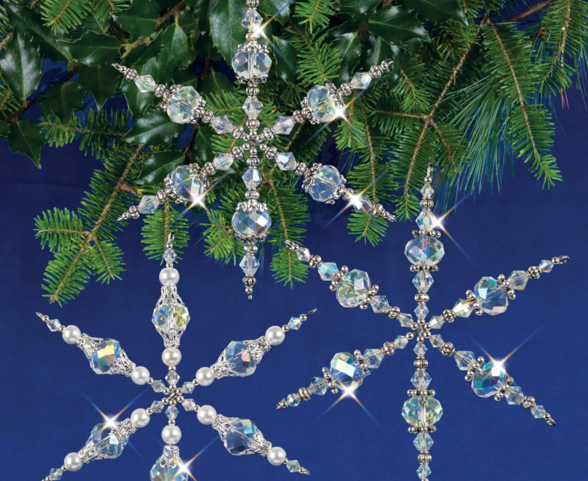 Gurls Nite Art~❄️ Beaded Snowflake and Give & Receive Ritual✨❤️