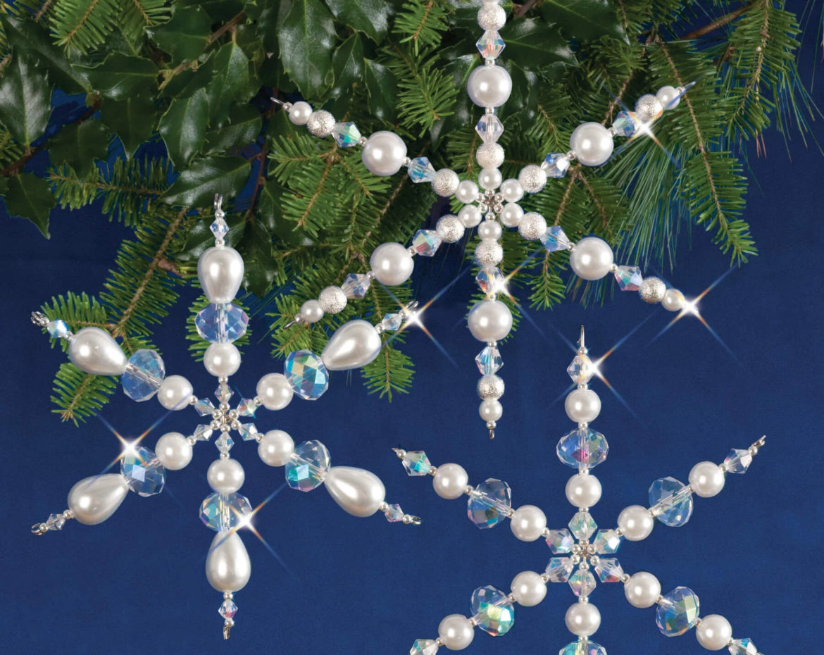 Gurls Nite Art~❄️ Beaded Snowflake and Give & Receive Ritual✨❤️